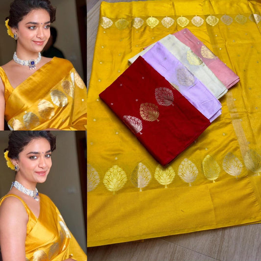Banarasi Raw Mango Sarees
