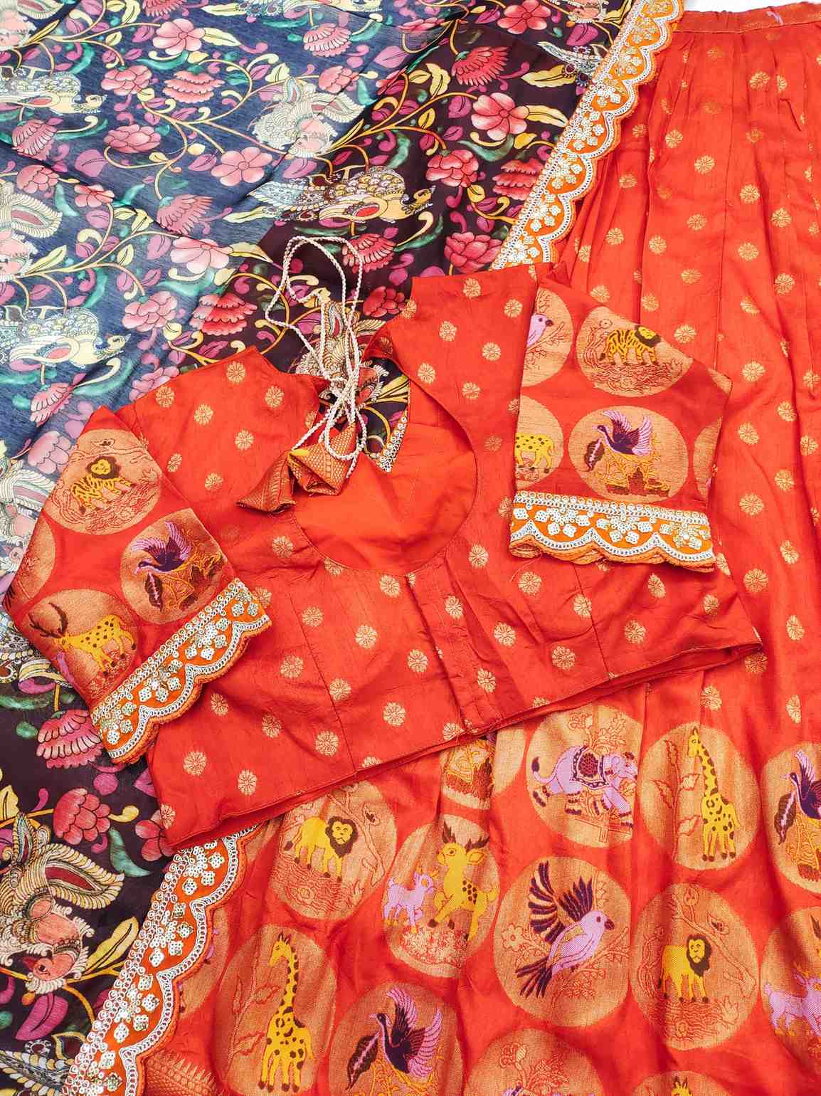 Banarasi Meenakari Lehengas