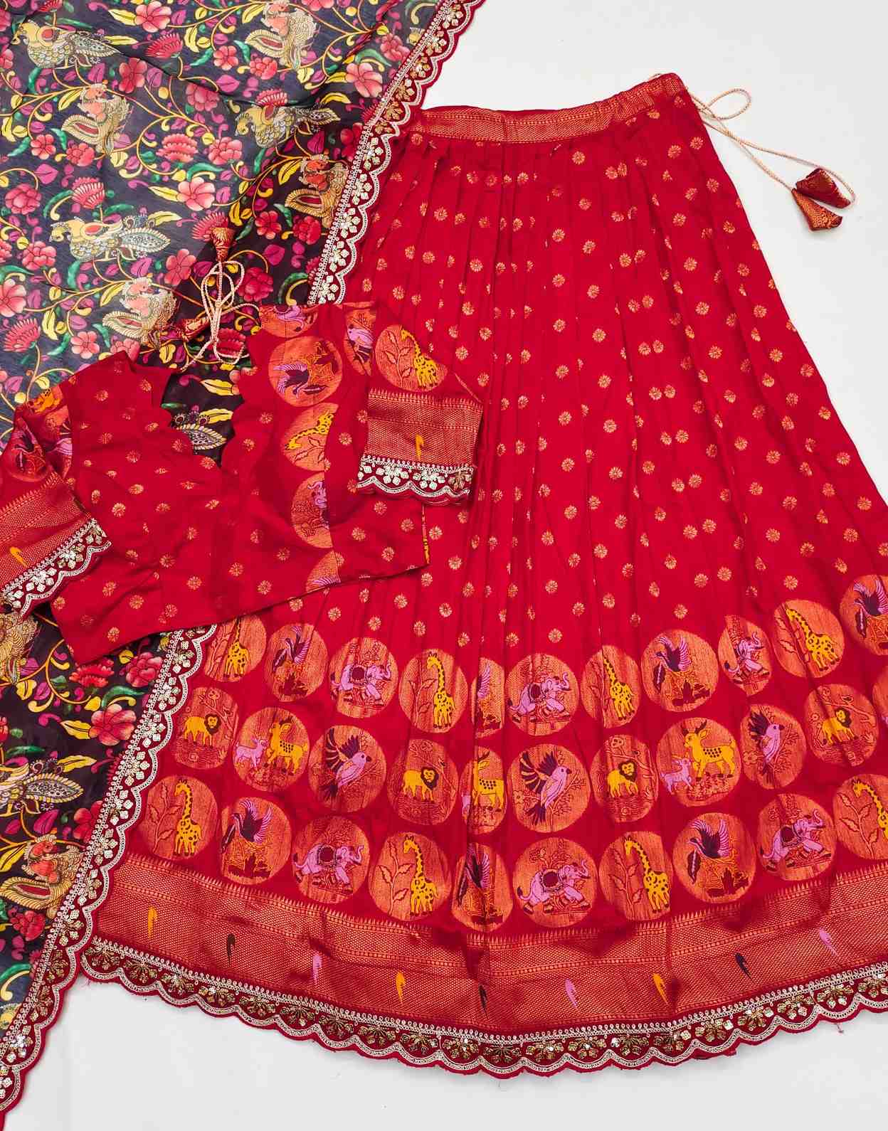 Banarasi Meenakari Lehengas