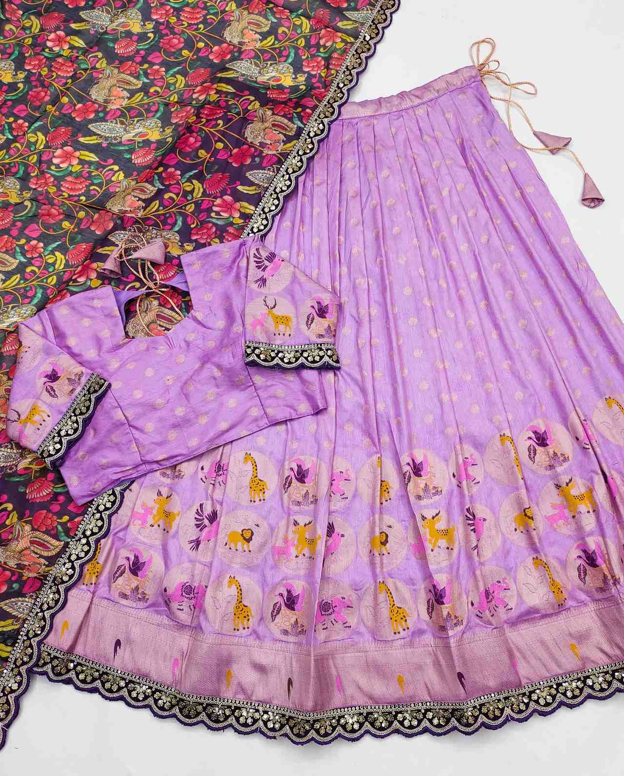 Banarasi Meenakari Lehengas