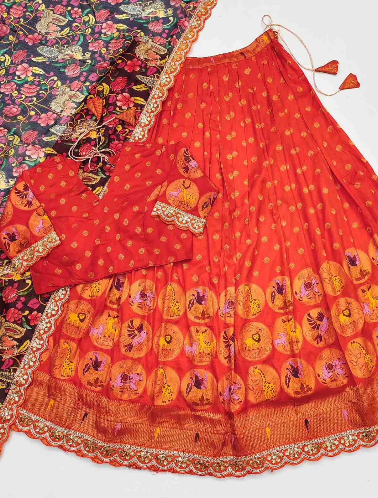 Banarasi Meenakari Lehengas