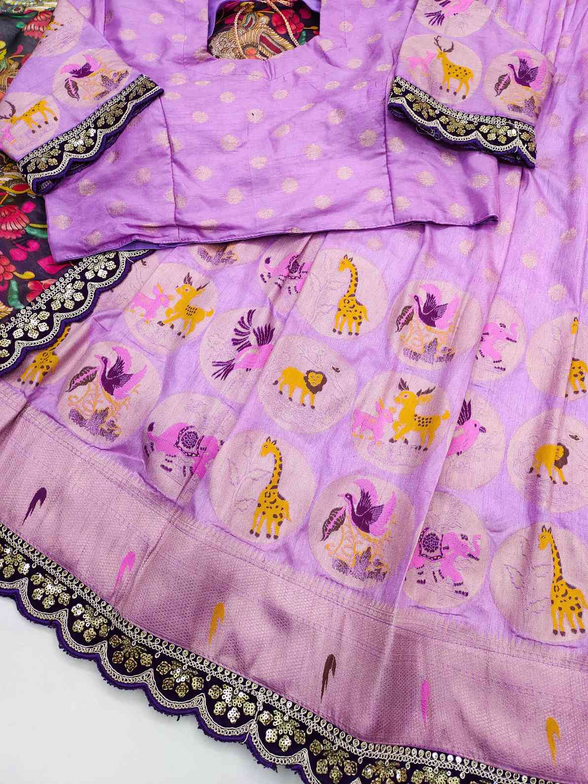 Banarasi Meenakari Lehengas