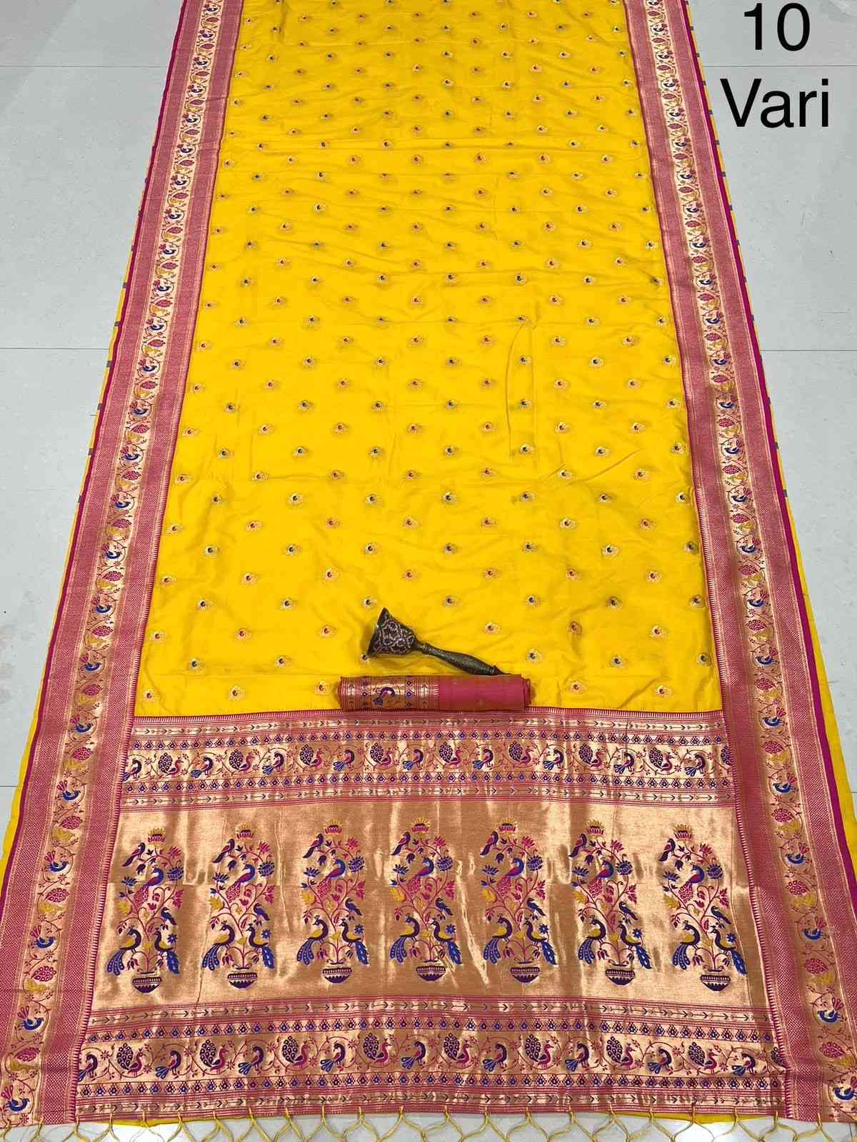 Kanjeevaram Paithani Silk Sarees