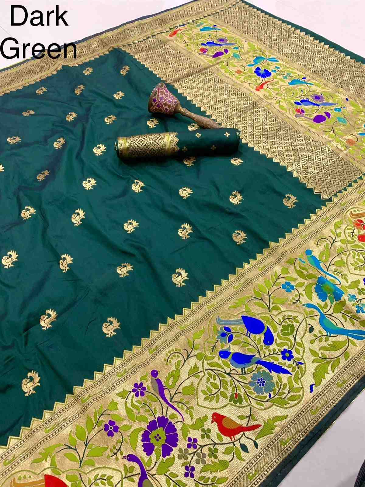 Kanjeevaram Paithani Silk Sarees