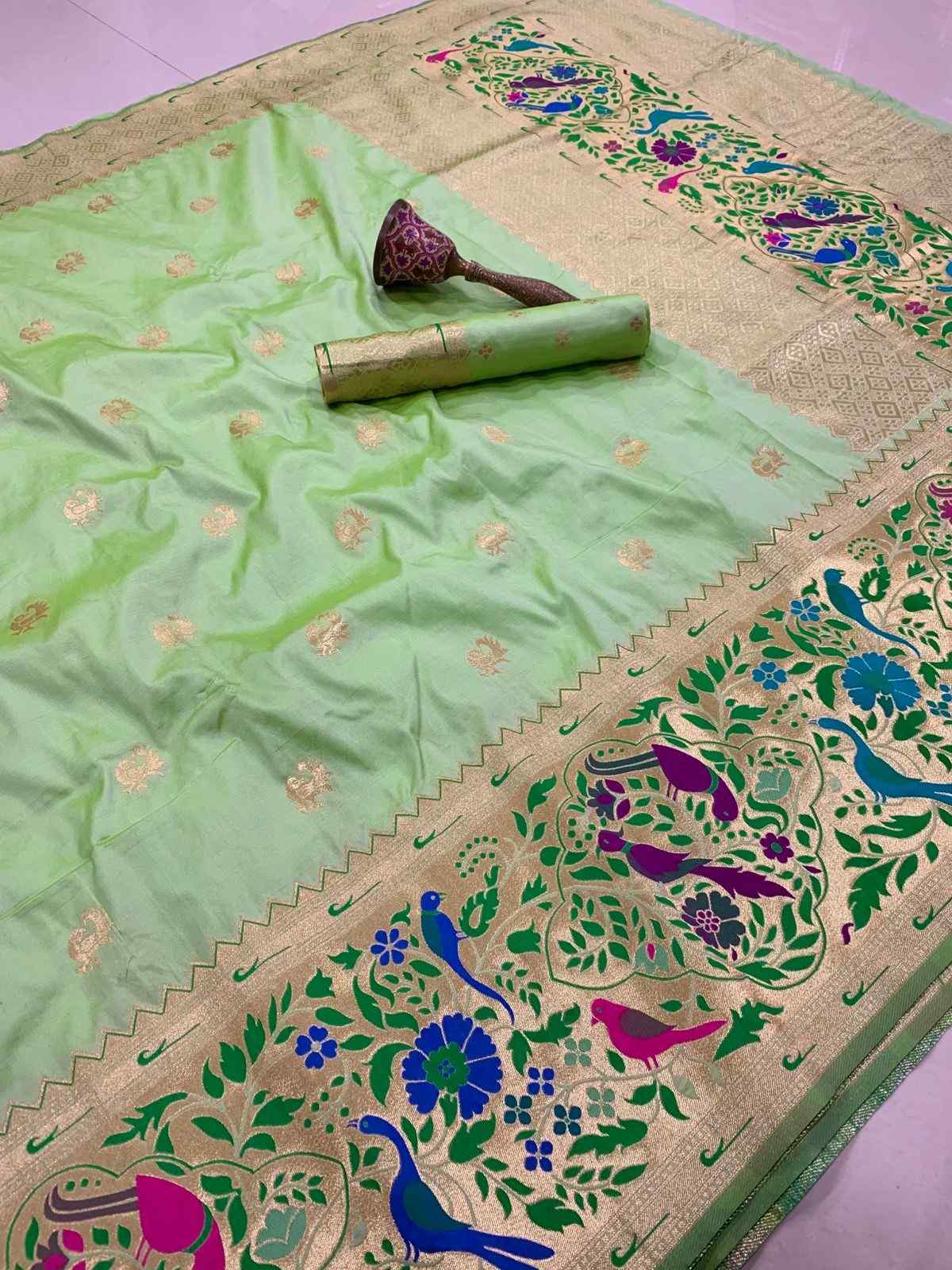 Kanjeevaram Paithani Silk Sarees
