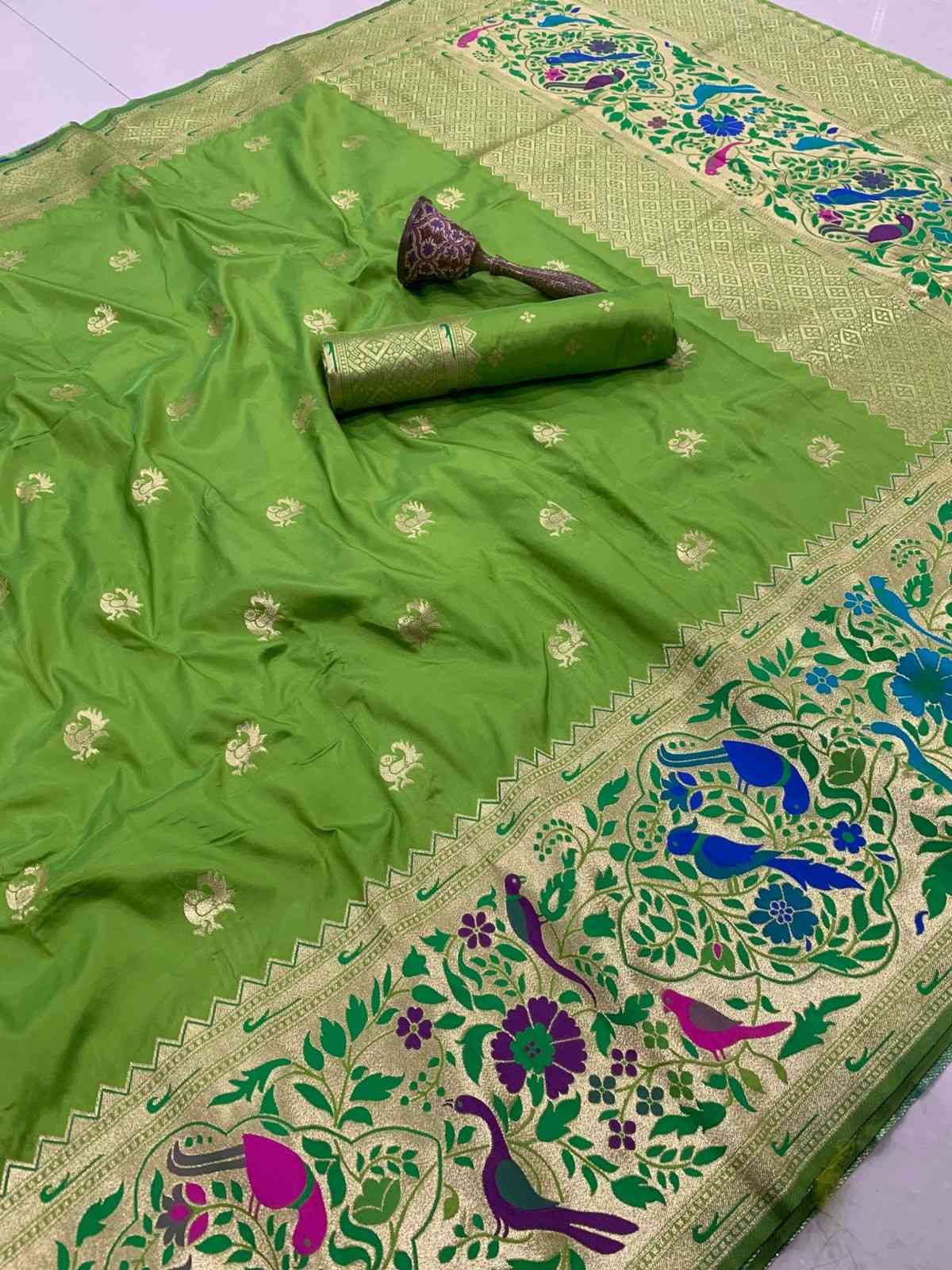 Kanjeevaram Paithani Silk Sarees