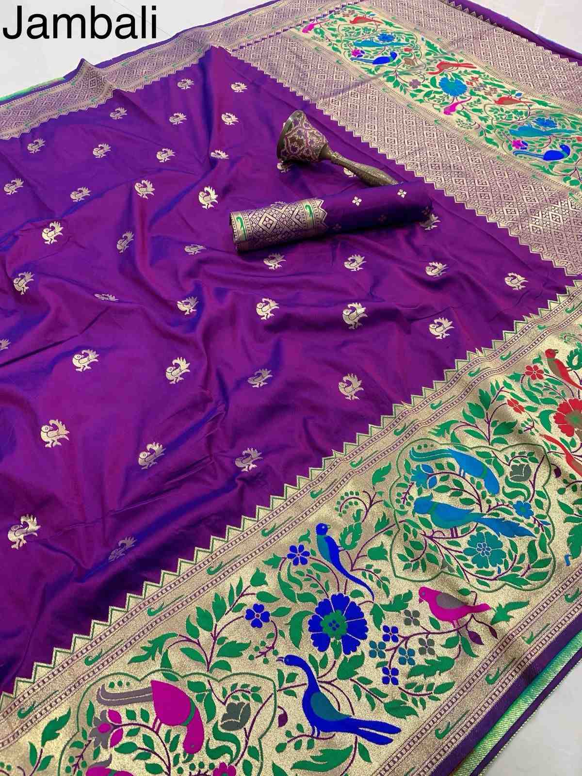 Kanjeevaram Paithani Silk Sarees