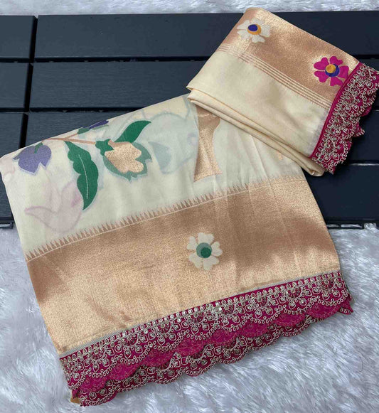 Paithani Scallop Sarees