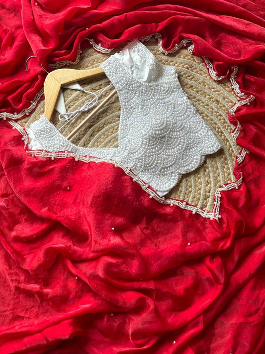 Space Silk Handwork Sarees