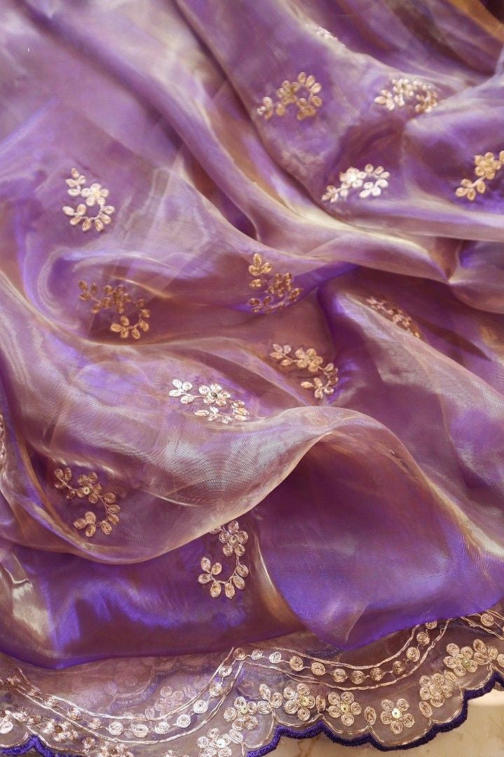 Glass Tissue Silk Sarees