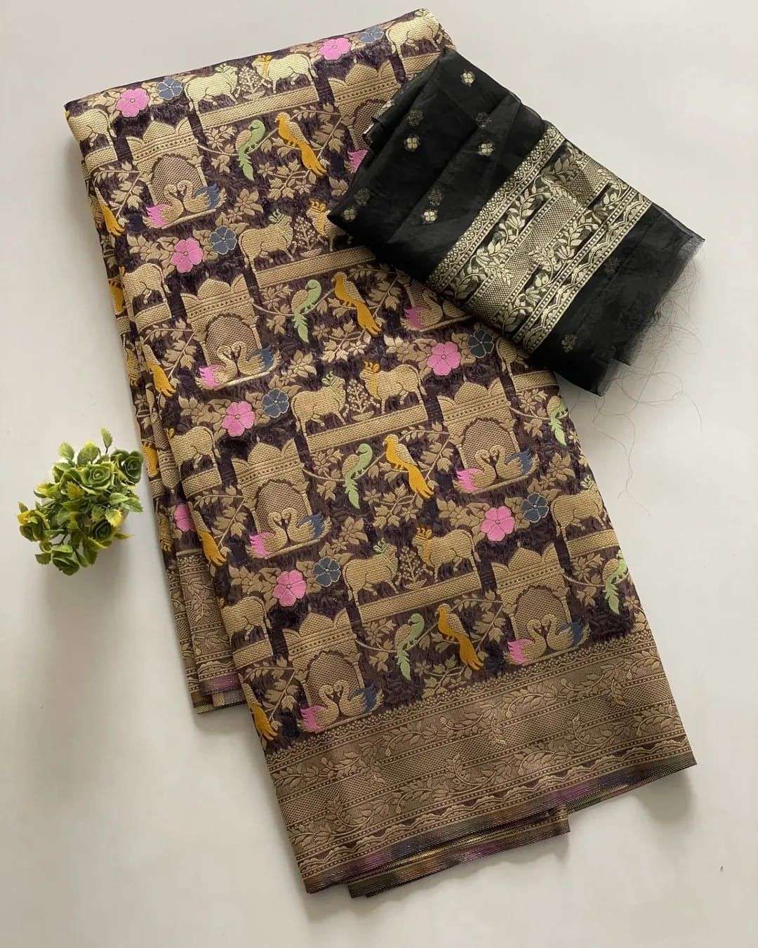 Kora Organza Silk Sarees