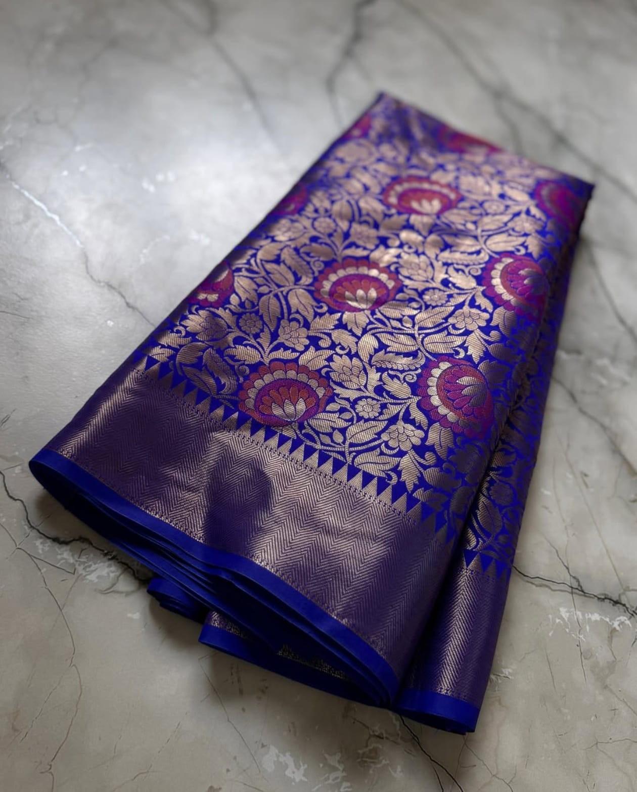 Banarasi Semi Katan Saree