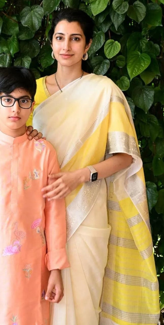 Mangalagiri Cotton Silk Saree