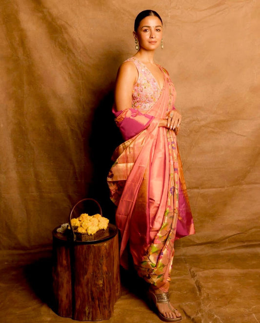 Soft Kanjeevaram Paithani Silk Sarees