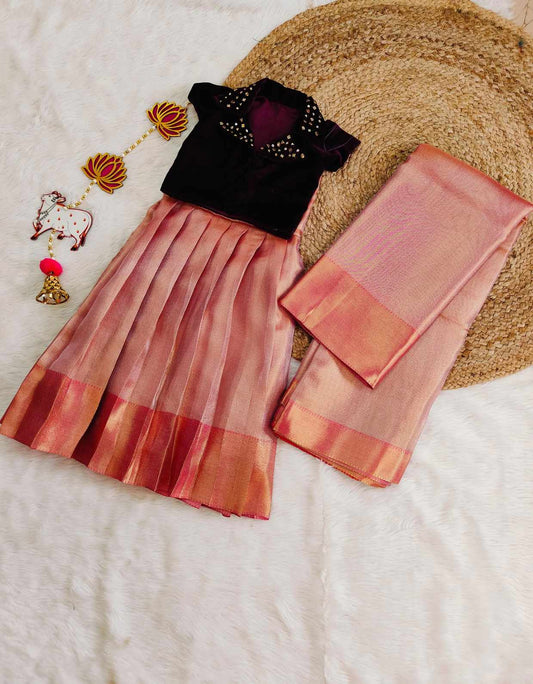 Banarasi Tissue Silk Family Combo