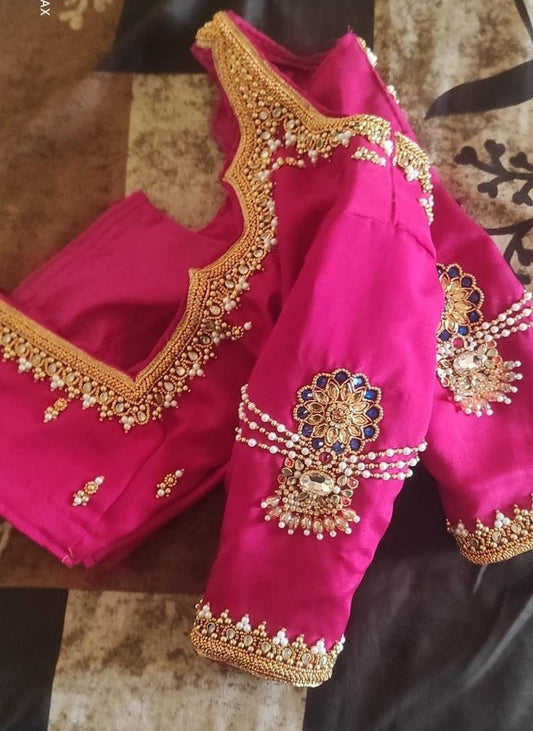Arha's Maggam Work Blouse