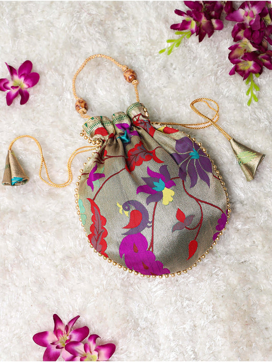 Paithani Pottli Bag