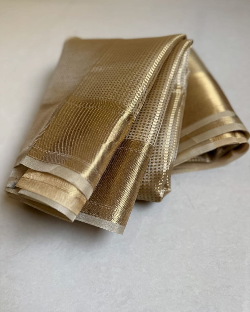 Nayantara's Tissue Silk Saree
