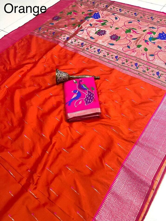 Soft Paithani Silk Sarees