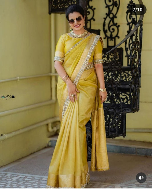 Banarasi Tissue Silk Saree