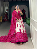 Tussar Silk Lehengas