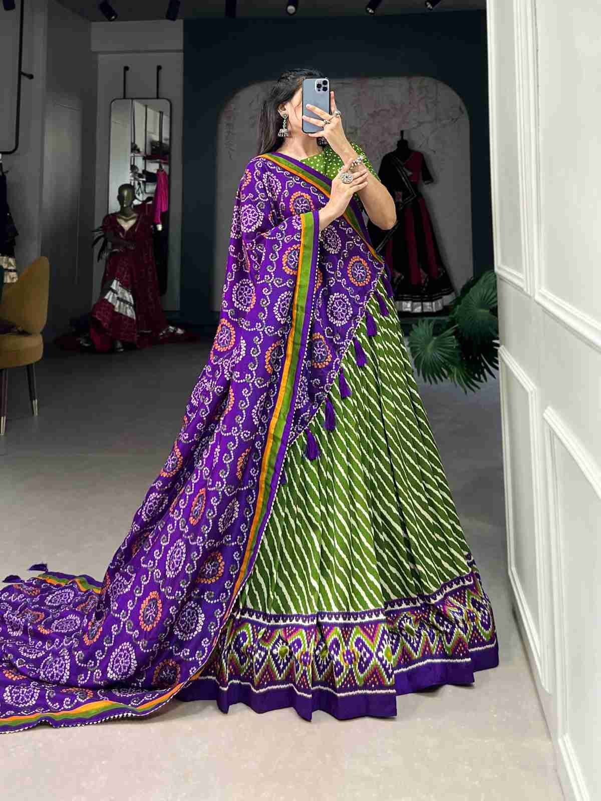 Tussar Silk Lehenga Cholis