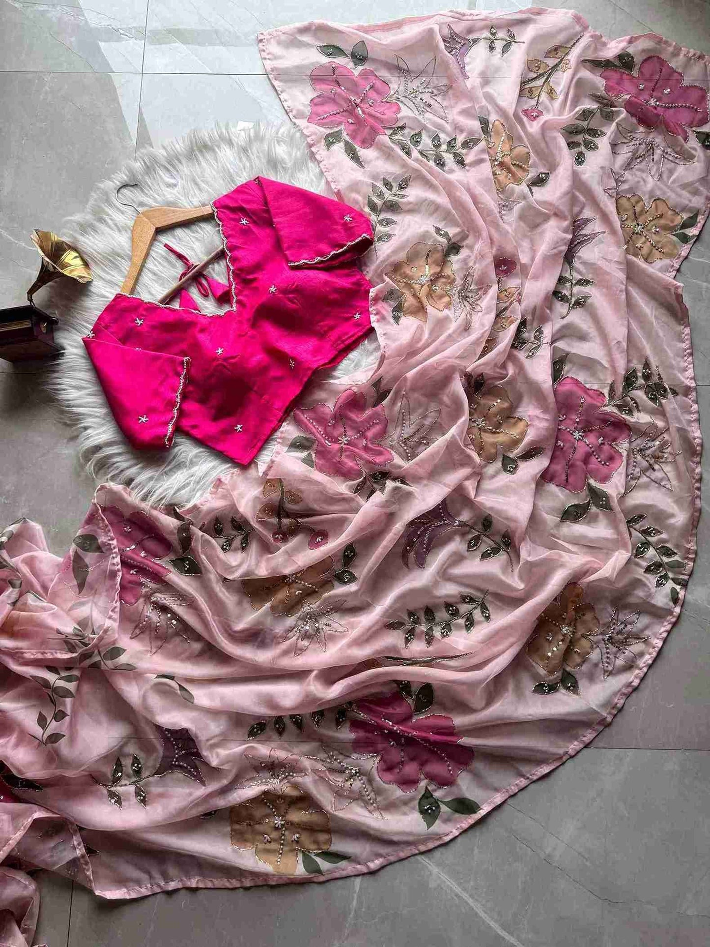 Designer Tabi Silk Saree