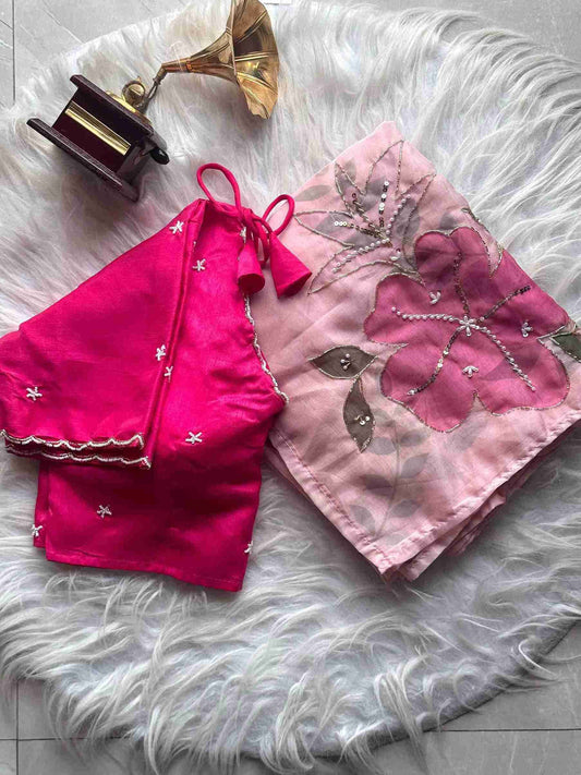 Designer Tabi Silk Saree