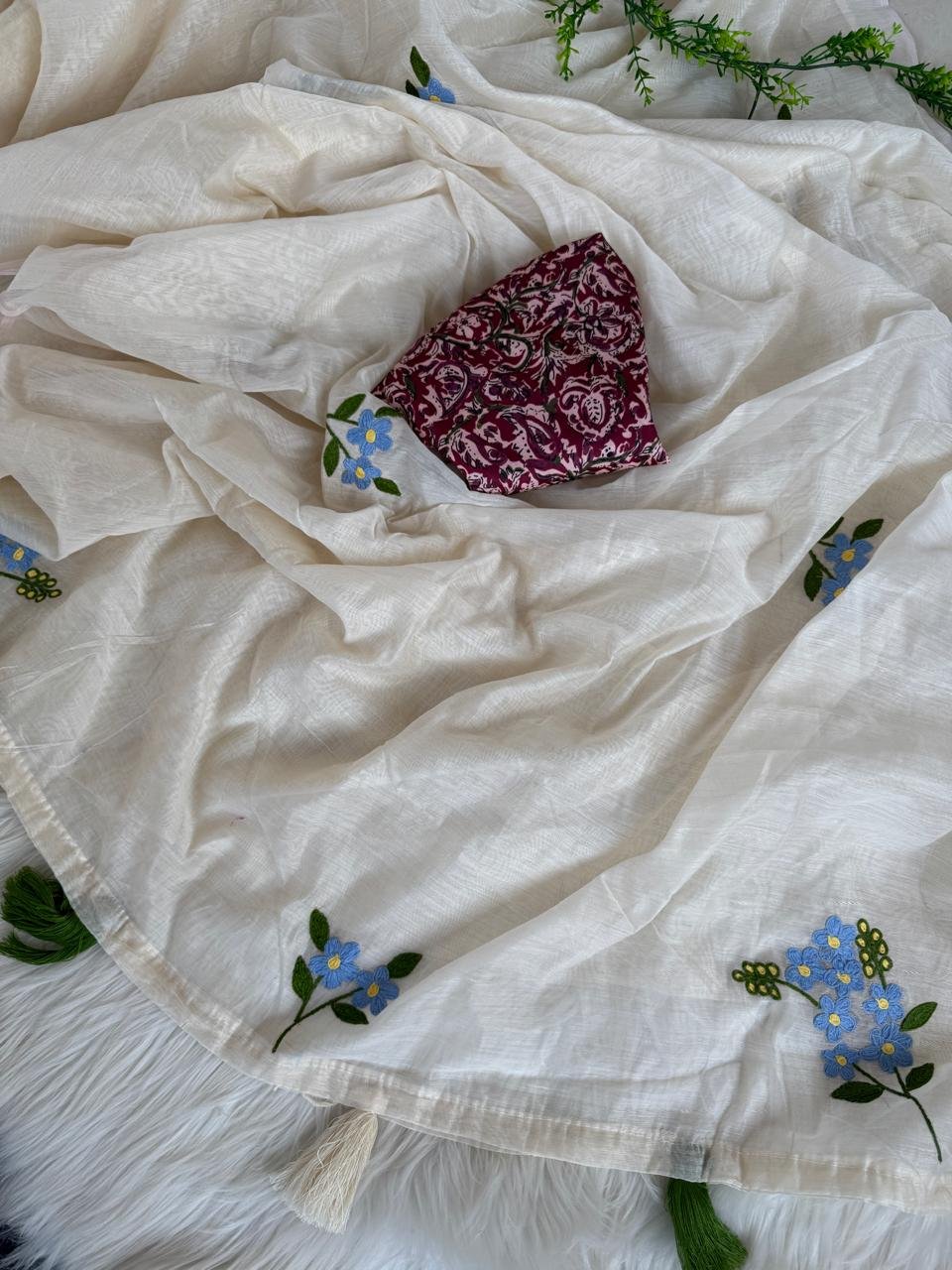 Chanderi Cotton Saree