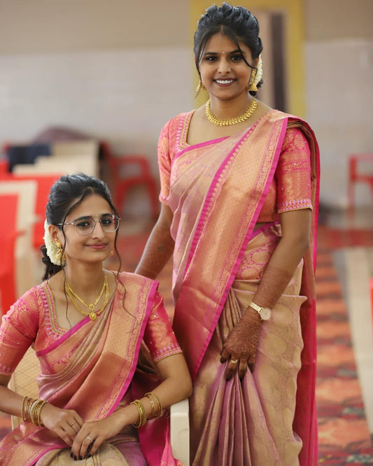 Floral Soft Kanchivaram Saree