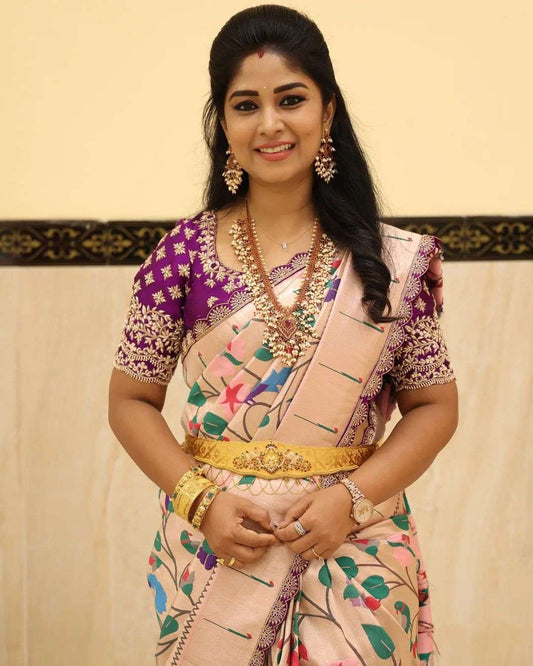 Manjula Customised Paithani Saree