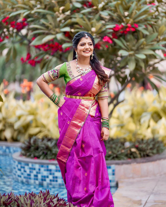 Pure Kanchi Pattu saree - Shivajyothi