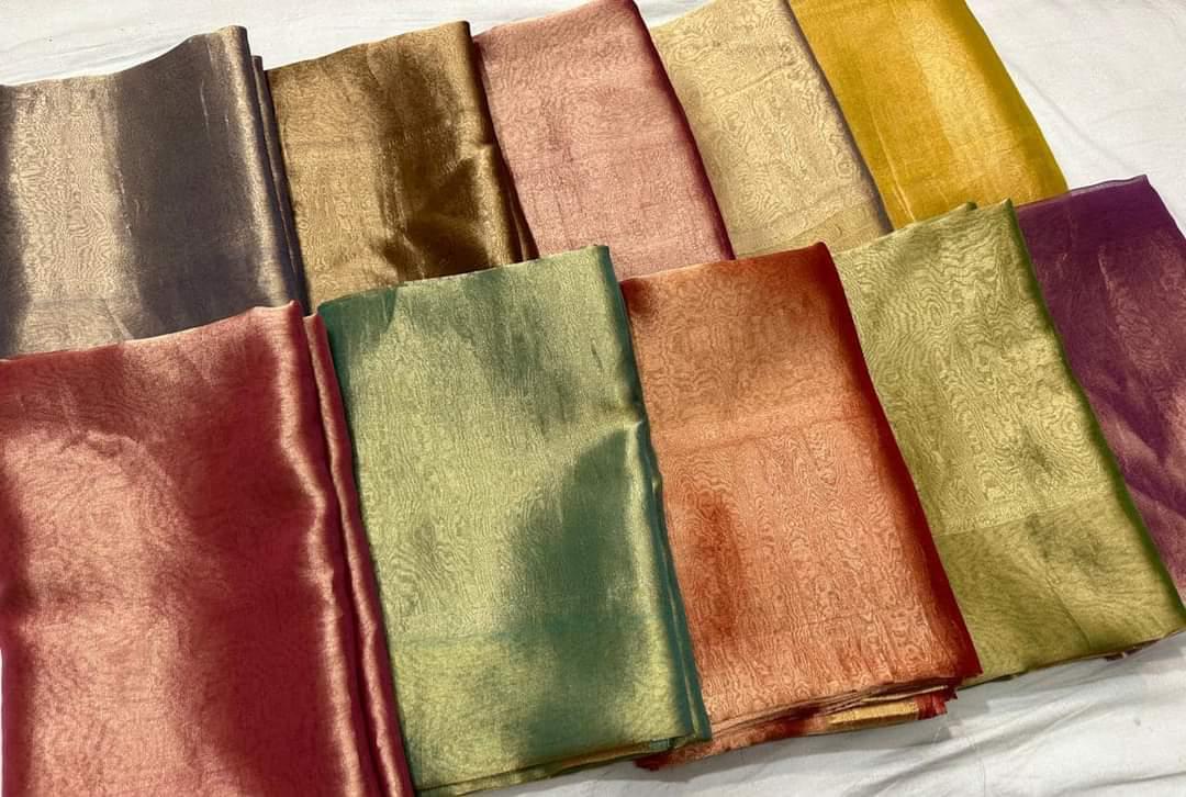 Dyable Organza Saree