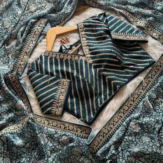Crepe Silk Kalamkari Sarees