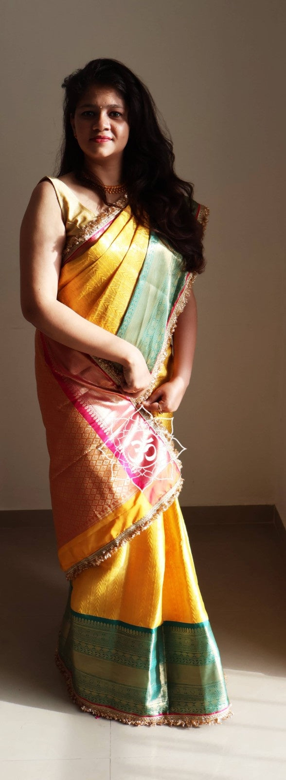 Semi Kanchi Pattu Saree