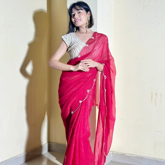 Soft Georgette Saree