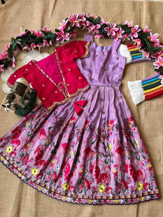 Kid's Gold Crush Gowns