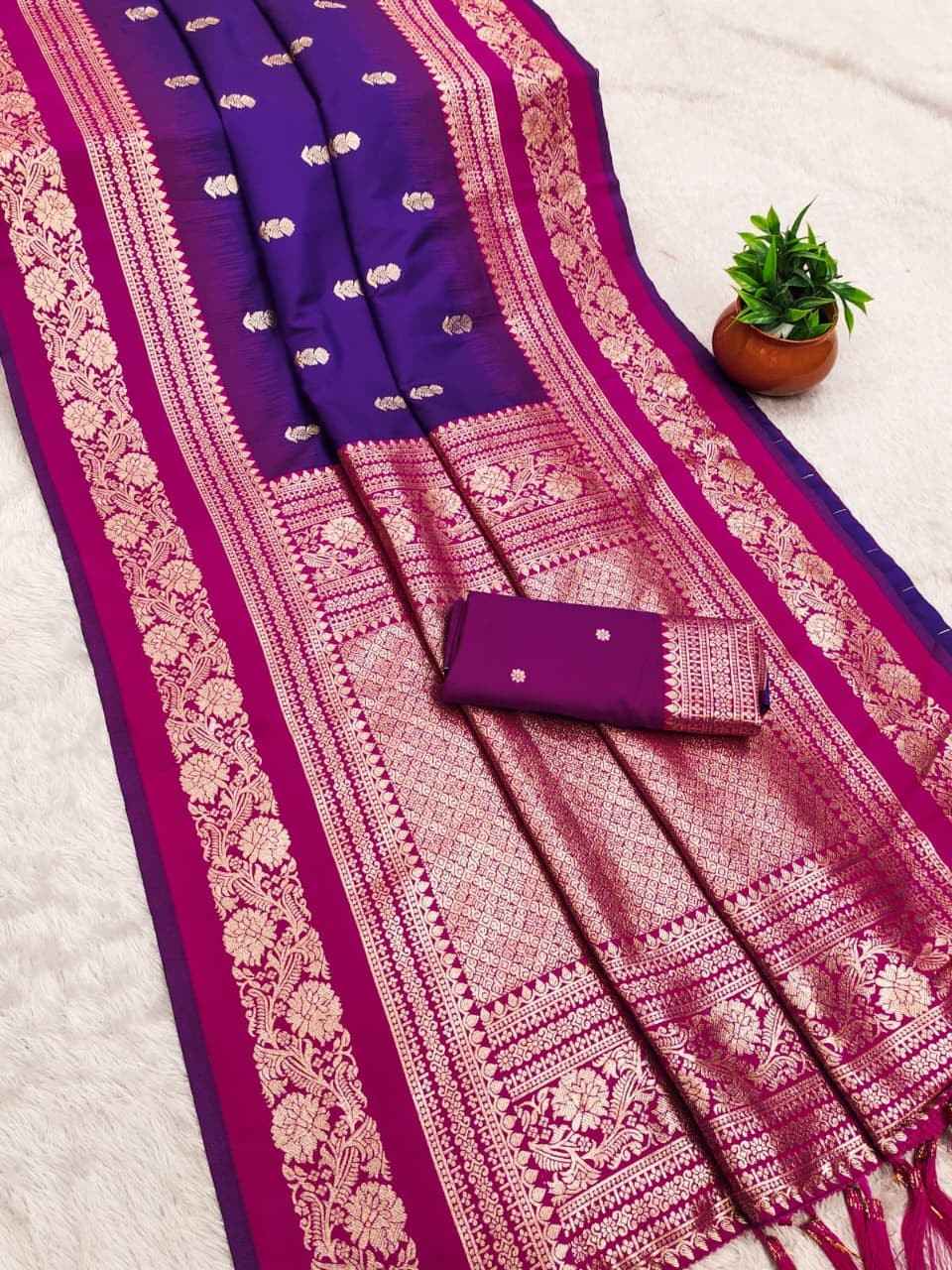 Soft Banarasi Silk Sarees
