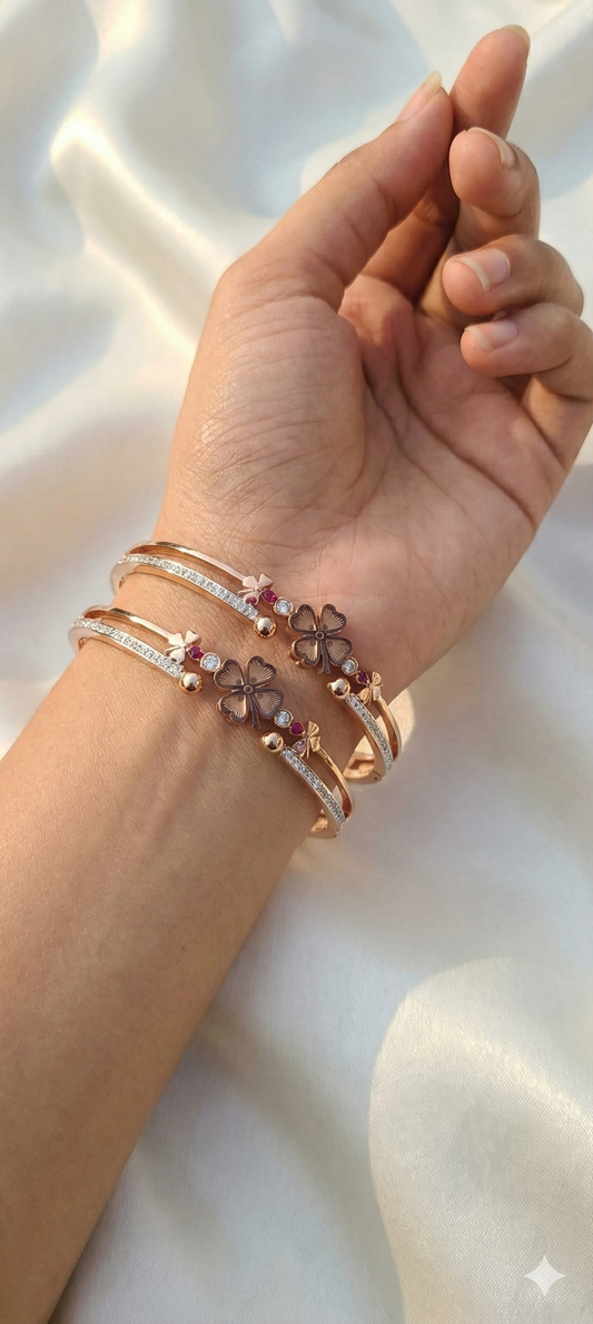 Diamond-Finish Clover Kadas