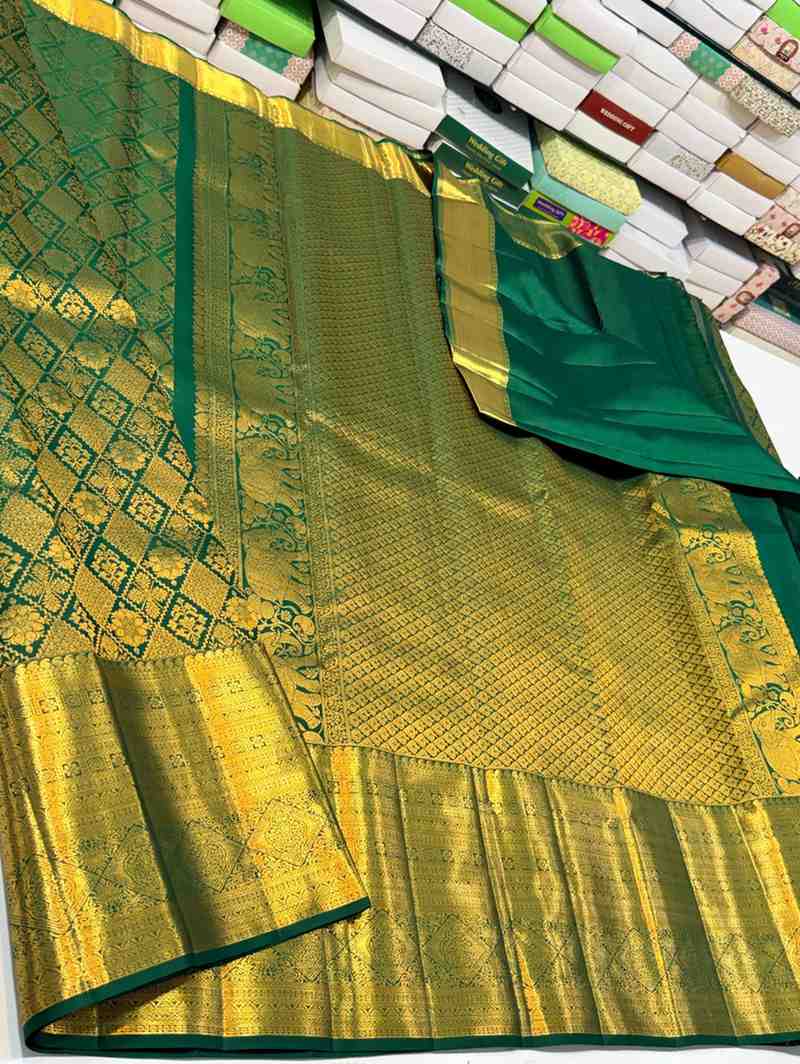 Bridal Handloom Silk Saree
