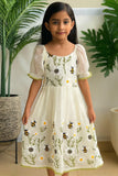 Kid's Crush Organza Gown
