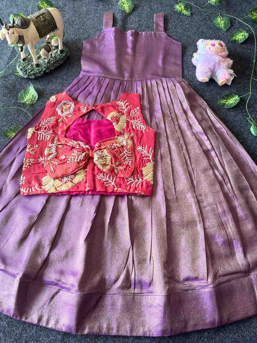 Kids Viscose tissue gowns by Arhas Couture