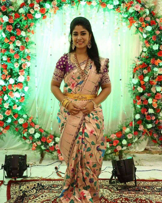 Manjula Customised Paithani Saree