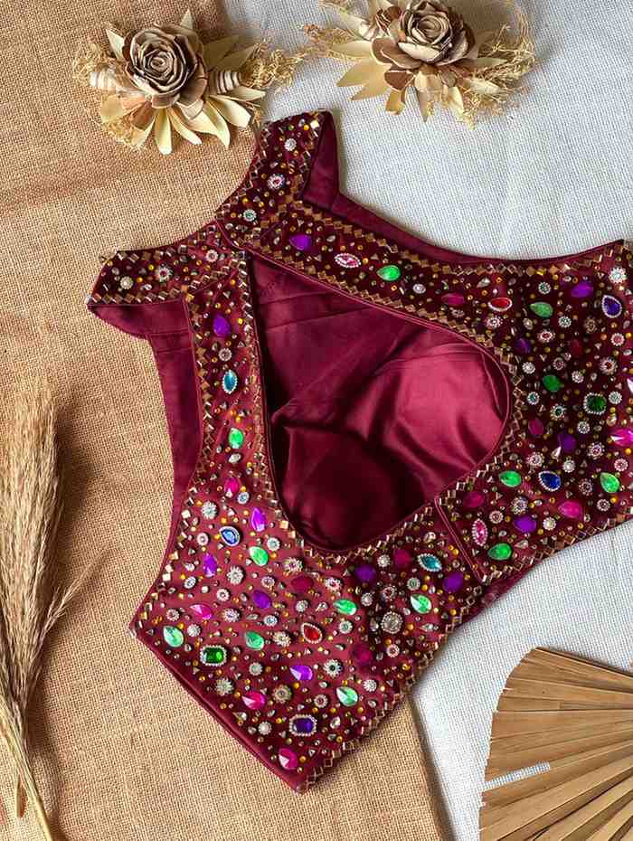 Multicolour Stone Bead Blouses