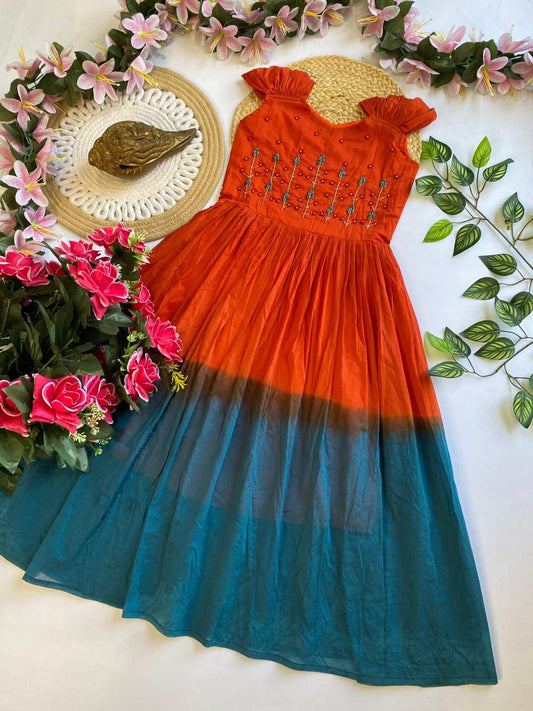 Kid's Mul Cotton Gowns