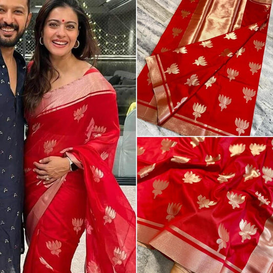 Banarasi Mashru Silk Saree