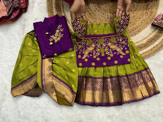 Semi Kanchi Family Combo