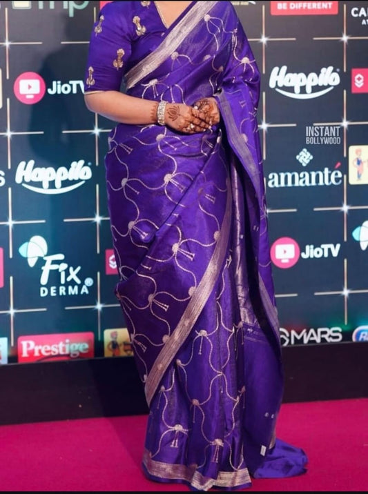 Banarasi Semi Katan Saree