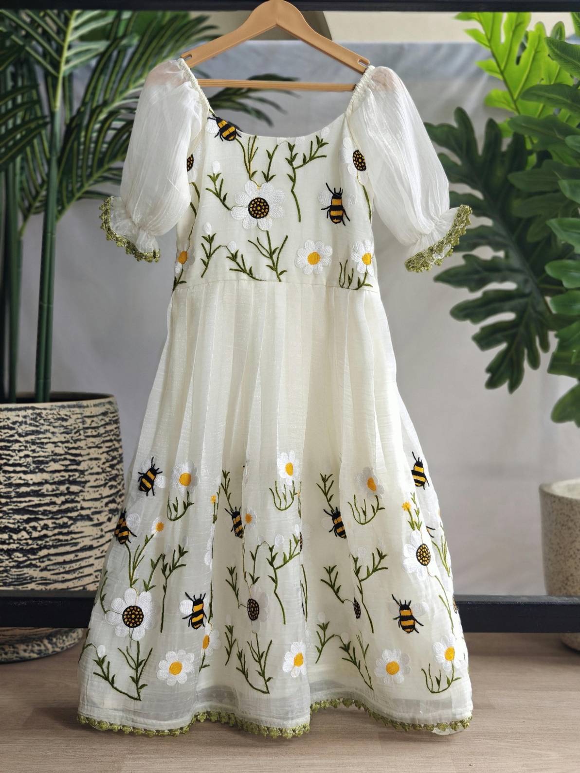 Kid's Crush Organza Gown
