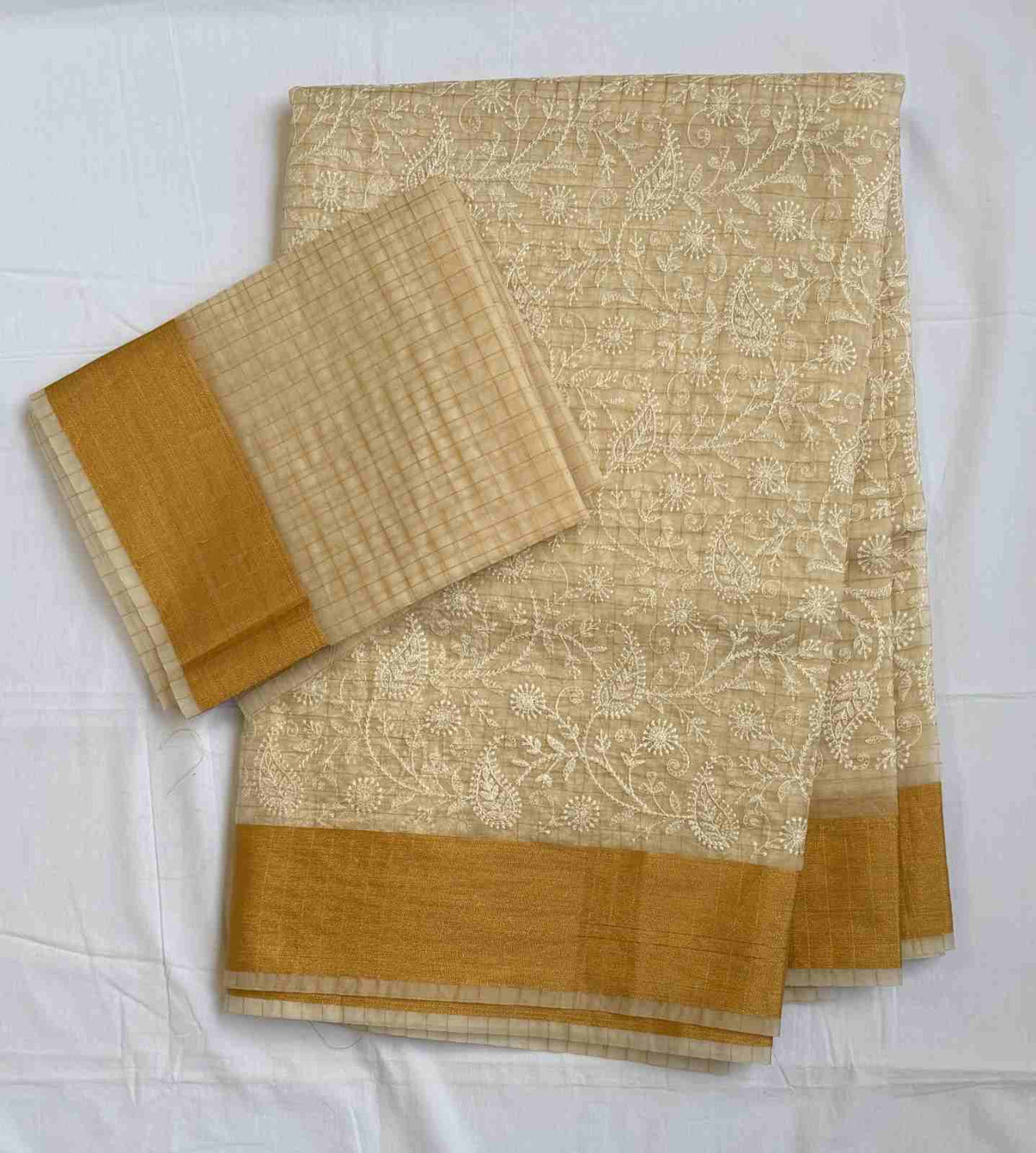 AC's Kora Banarasi Tissue Saree